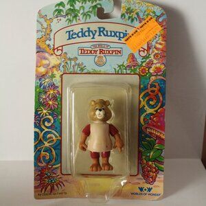 Teddy Ruxpin Figure The World of Wonder 1985